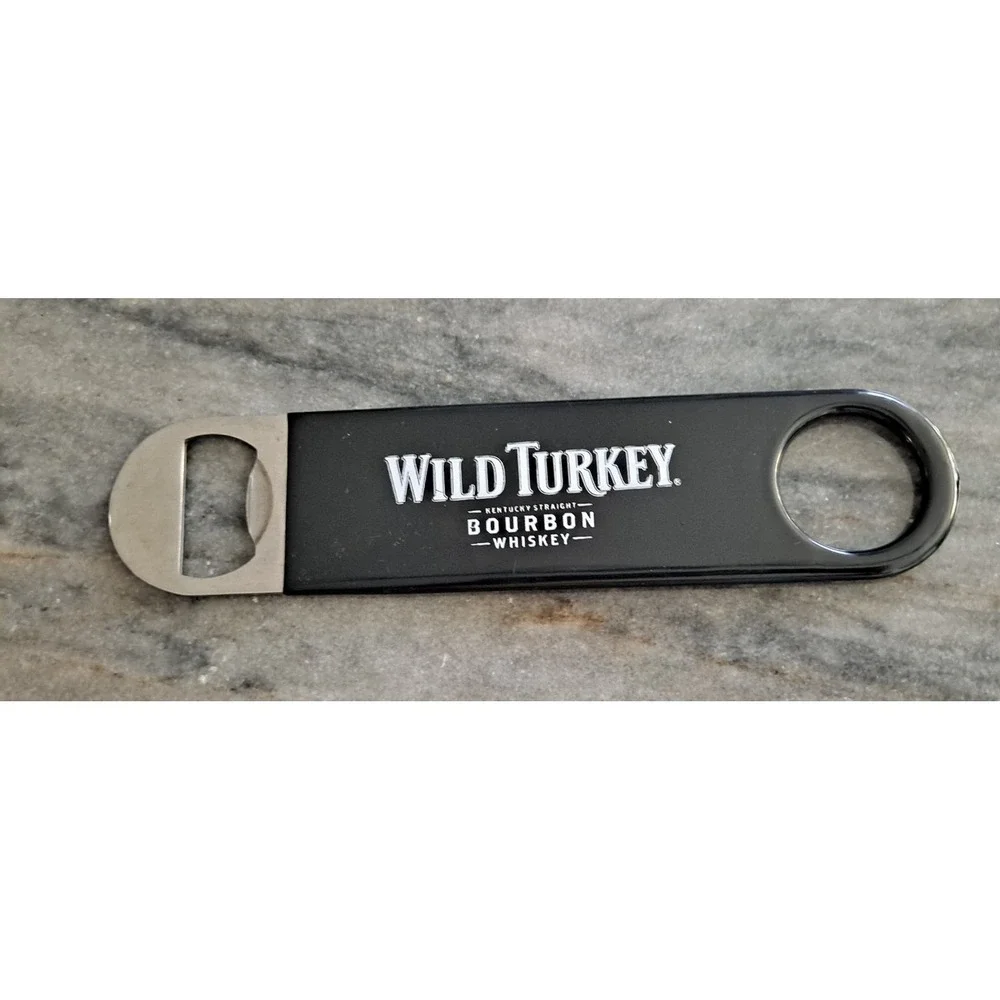 Wild Turkey Bottle Opener 7 Inch Jimmy Russell Quote On Other Side